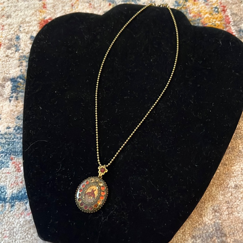 Michal Negrin Medallion Necklace